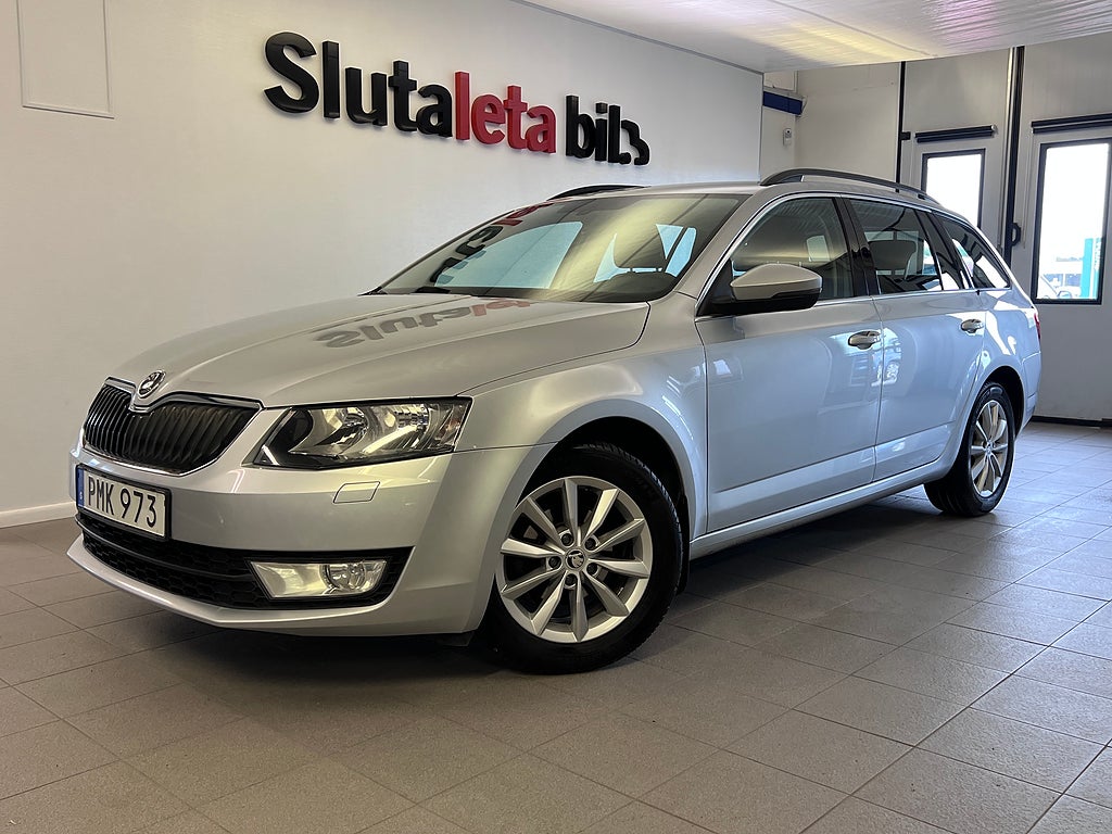 Skoda Octavia Kombi 1.6 TDI 4x4 Ambition Dragkrok S/V Hjul