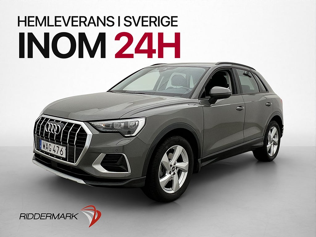 Audi Q3 35 TFSI 150hk Proline Adv Cockpit CarPlay Kamera