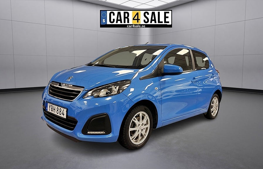 Peugeot 108 5-dörrar 1.0 VTi Euro 6 | Alu-fälg | 0% Ränta