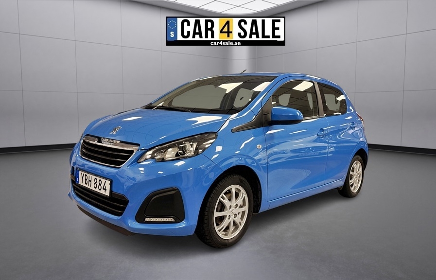 Peugeot 108 5-dörrar 1.0 VTi ETG5 (69hk), bild 5/16