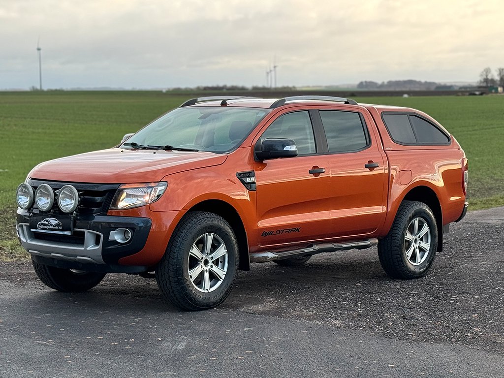 Ford ranger Dubbelhytt 3.2 TDCi 4x4 AUT |WILDTRACK