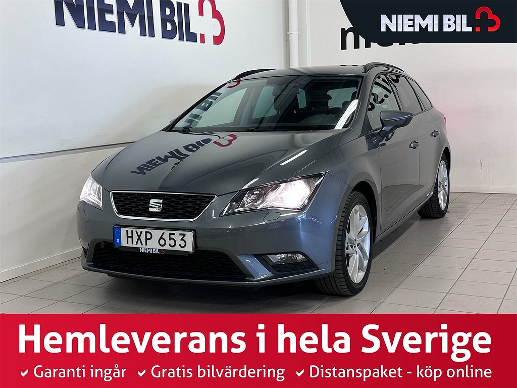 Seat Leon ST 1.6 TDI 4Drive 110hk Kamera Drag MoK S/V-hjul