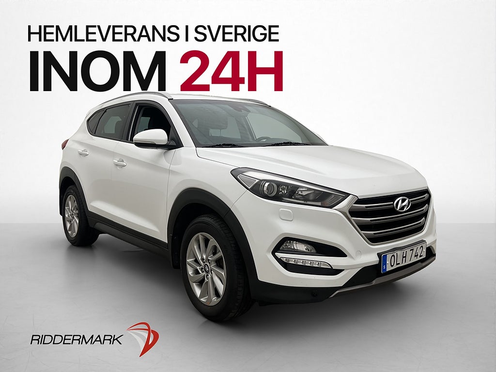 Hyundai Tucson 1.7 CRDi Comfort CarPlay Döda-vinkel varnare