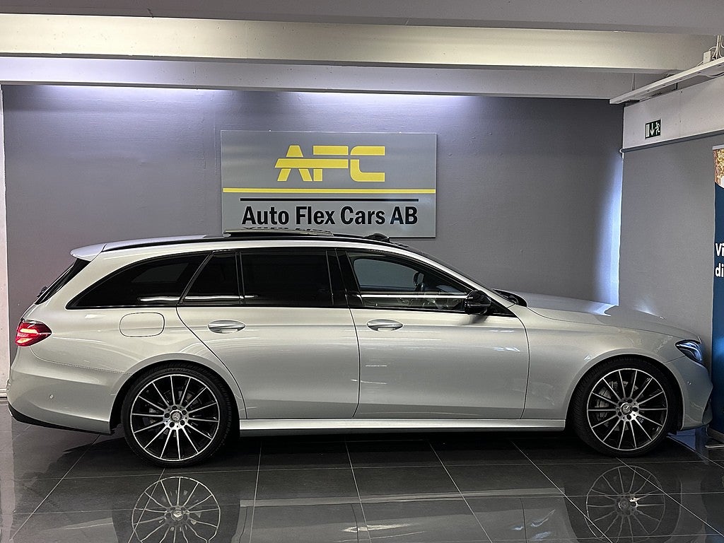 Mercedes-Benz E 250 T 9G-Tronic AMG Line/Wide/Pano/Burmest/Drag/Värmare