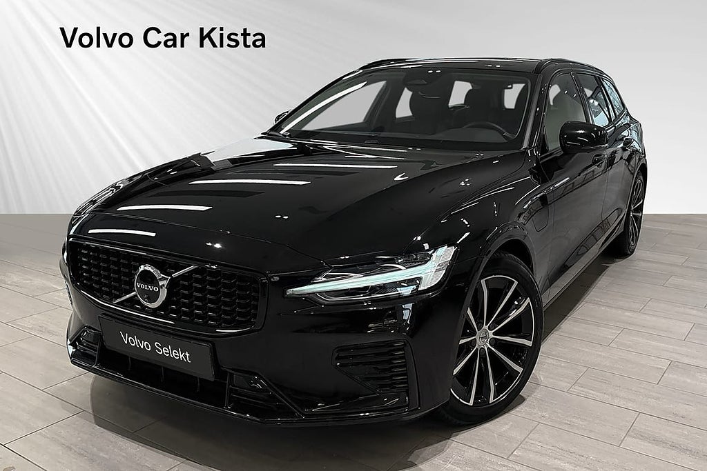 Volvo V60 Recharge T6 II Plus Dark Läder Drag 360Kam