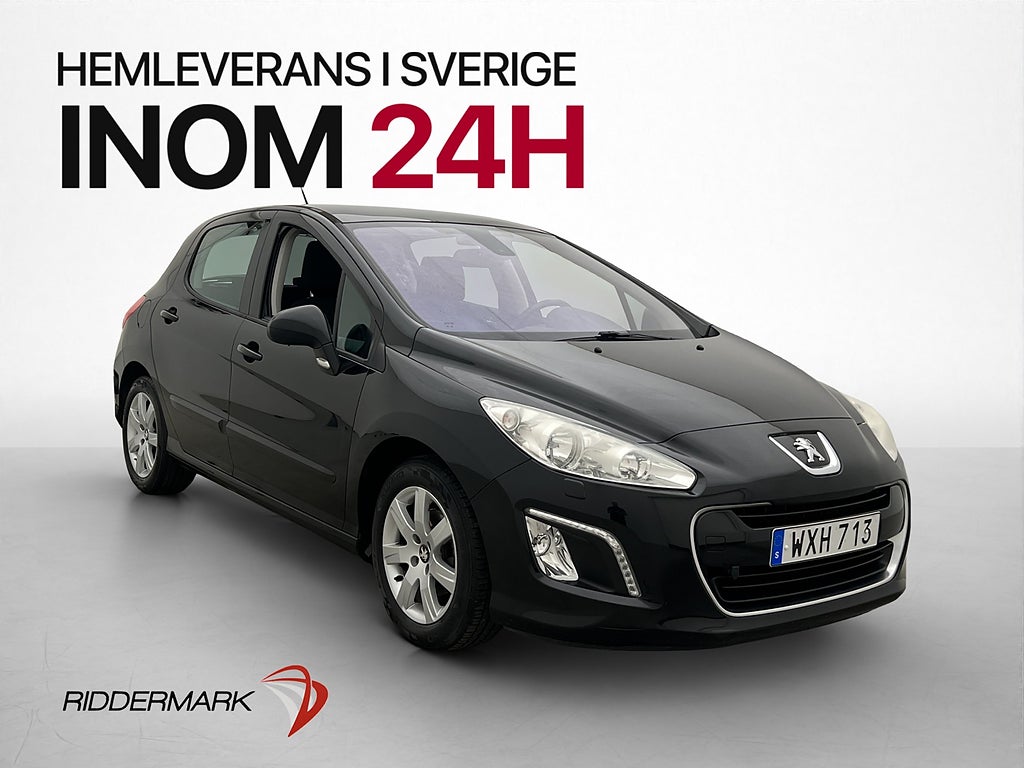 Peugeot 308 1.6 e-HDi 111hk Panorama Kamrem-Bytt Sensorer