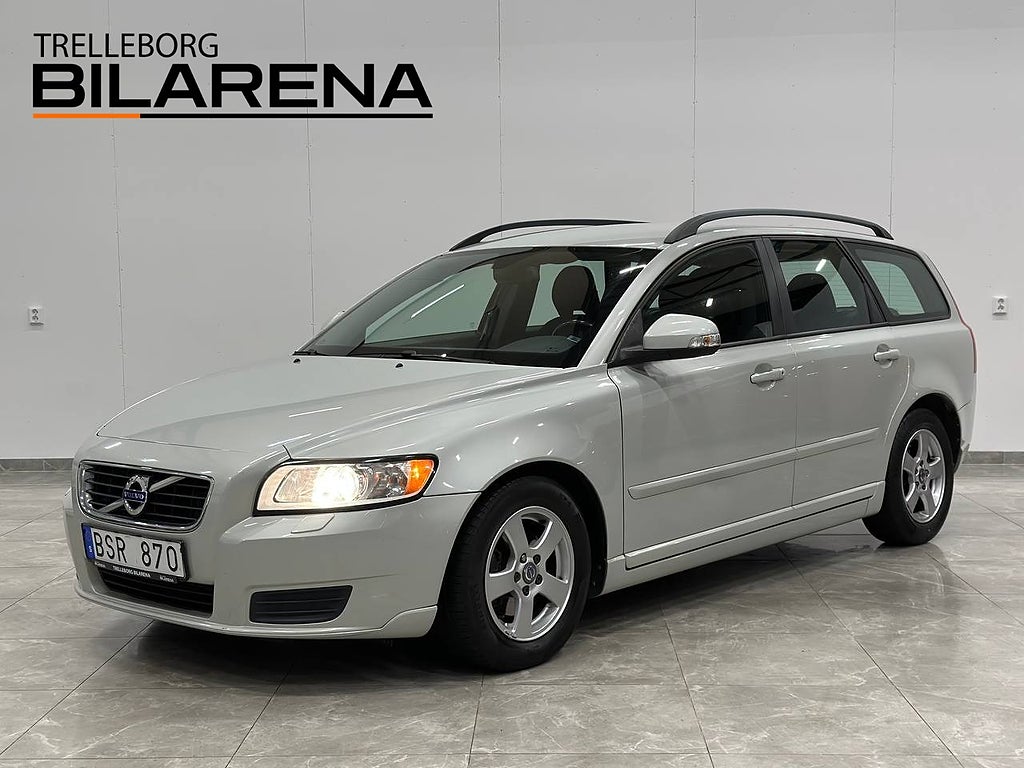 Volvo V50 D2 Manuell, 115hk Kinetic, Kamrembytt, Drag