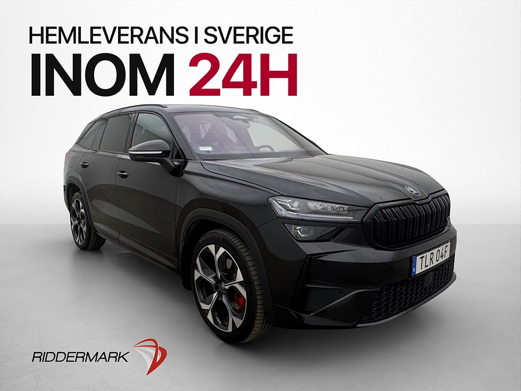 Skoda Kodiaq RS 2.0 TSI 4x4 7HUD Canton 7-Sits Värmare MOMS