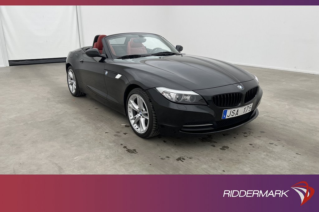 BMW Z4 Roadster sDrive23i 204hk Hardtop HiFi Elstolar Skinn