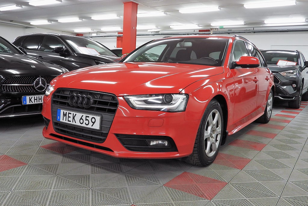 Audi A4 Avant 2.0 TDI Dragkrok SoV Hjul Nyservad Lågskatt