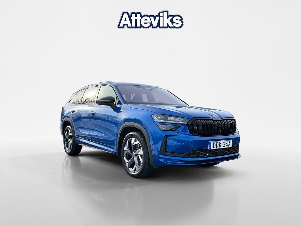 Skoda Kodiaq Sportline iV Plug in Drag/Värmare/360 kamera