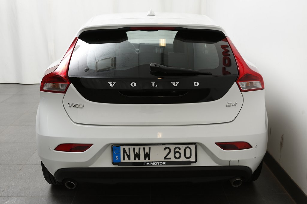 Volvo V40 D4 177hk Summum Aut Skinn Dieselv Minne Kamera 2013