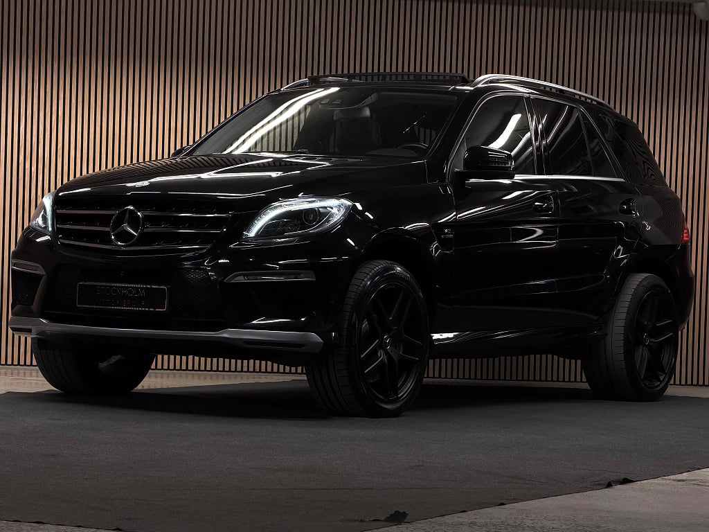 Mercedes-Benz ML 63S AMG/5.5 V8 BITURBO/4MATIC/SPEEDSHIFT/525HK/*FULLUTR