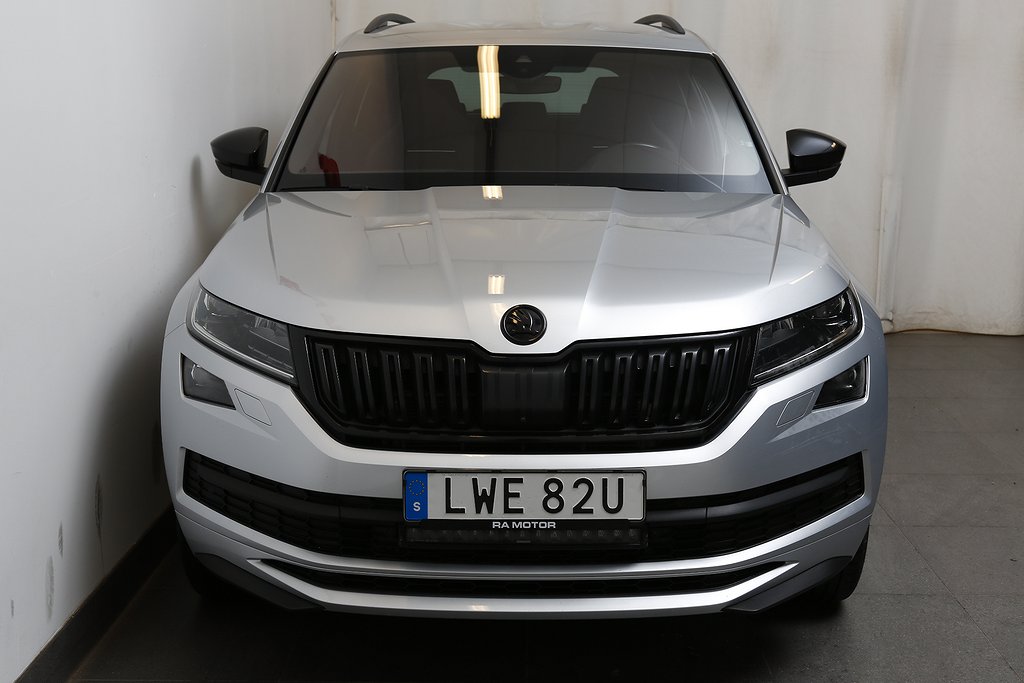 Skoda Kodiaq 2,0 TDI 190hk 4x4 Sportline Värmare Drag 20" 2019