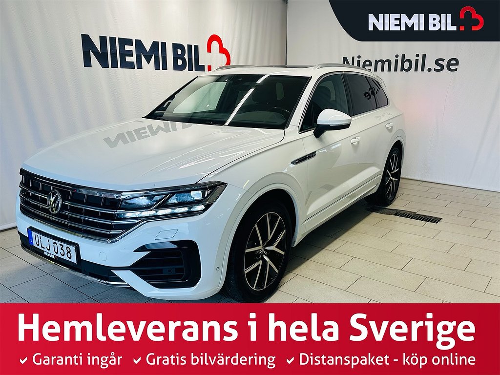 Volkswagen Touareg 3.0 4M R-Line Drag/D-värm/Skinn/Panorama