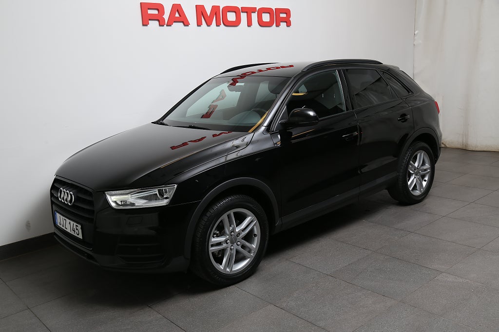 Audi Q3 2,0 TDI 184hk Quattro S Tronic Sport Edition MotorvDrag 2016