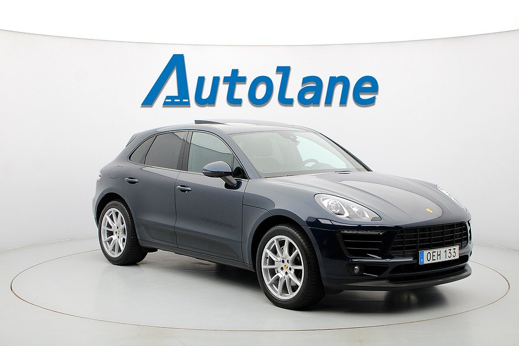 Porsche Macan S PDK Sport Chrono, Panorama, BOSE® 340hk