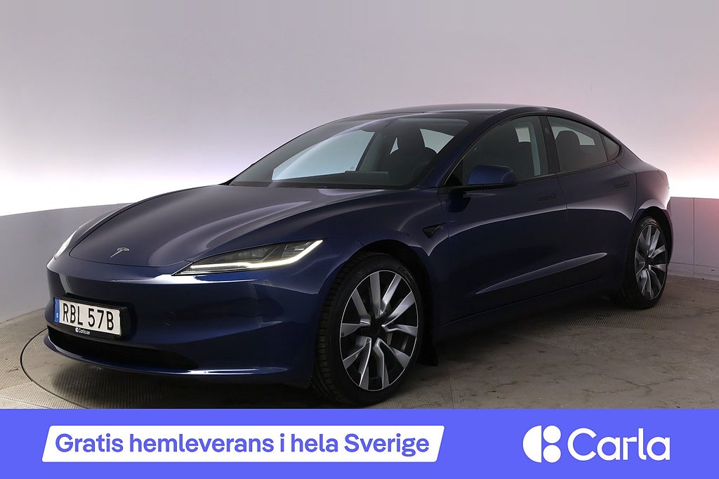 Tesla Model 3 Long Range AWD Highland Autopilot Pano Drag