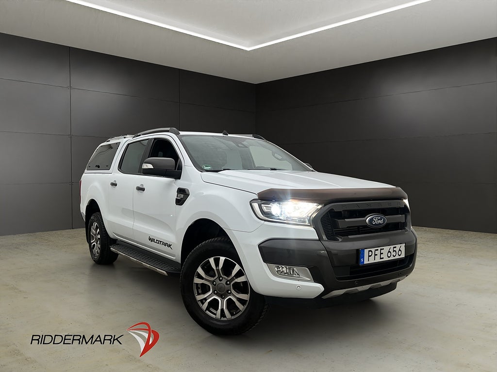 Ford ranger Wildtrak 3.2 4x4 Värm Drag Kamera CARPLAY Moms