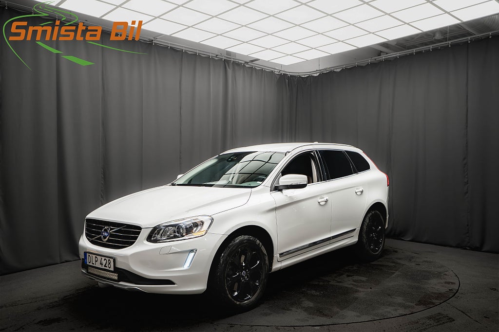 Volvo XC60 D4 AWD SUMMUM LÄDER DRAG ELSTOL D-VÄRM VÄLSERVAD 181hk