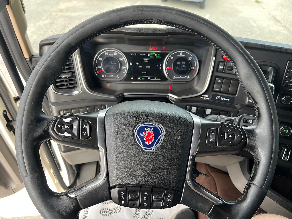 Scania R500 6x2 Dragbil Retarder, Klädd hytt, Full Boggie