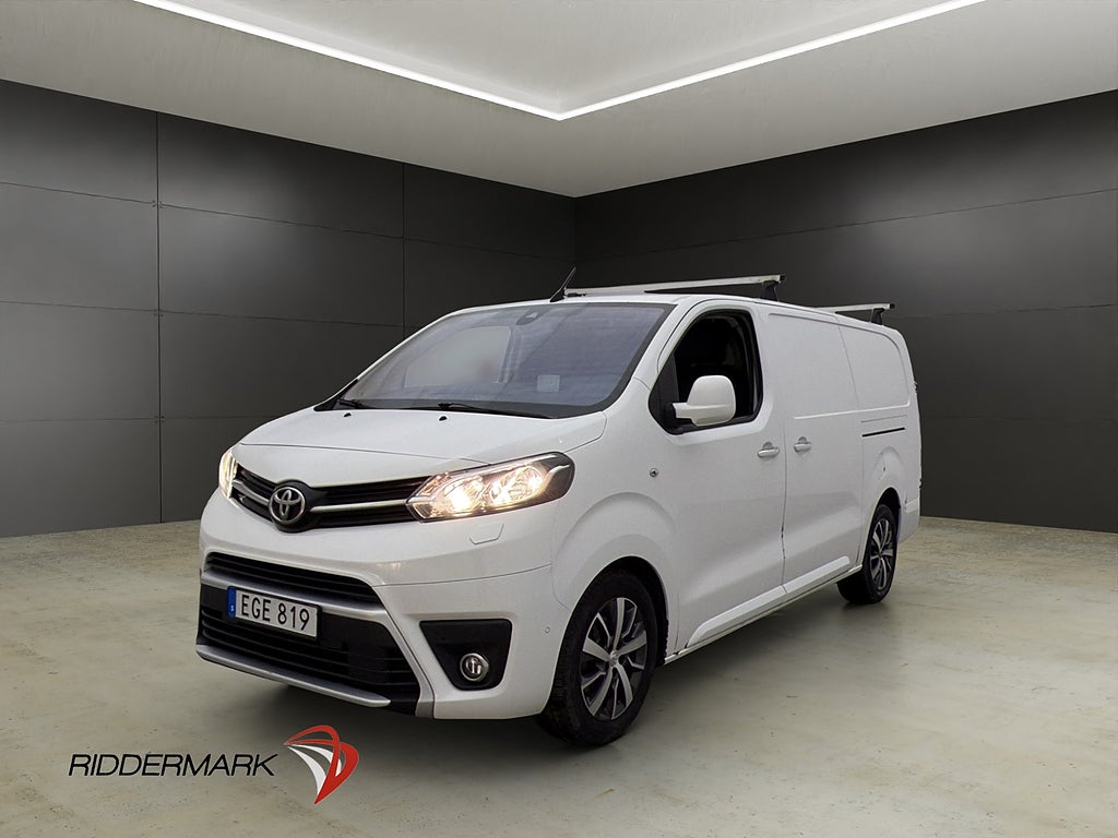 Toyota ProAce L3 Ny-Kamrem Värmare Drag Kamera HUD 2xDörrar