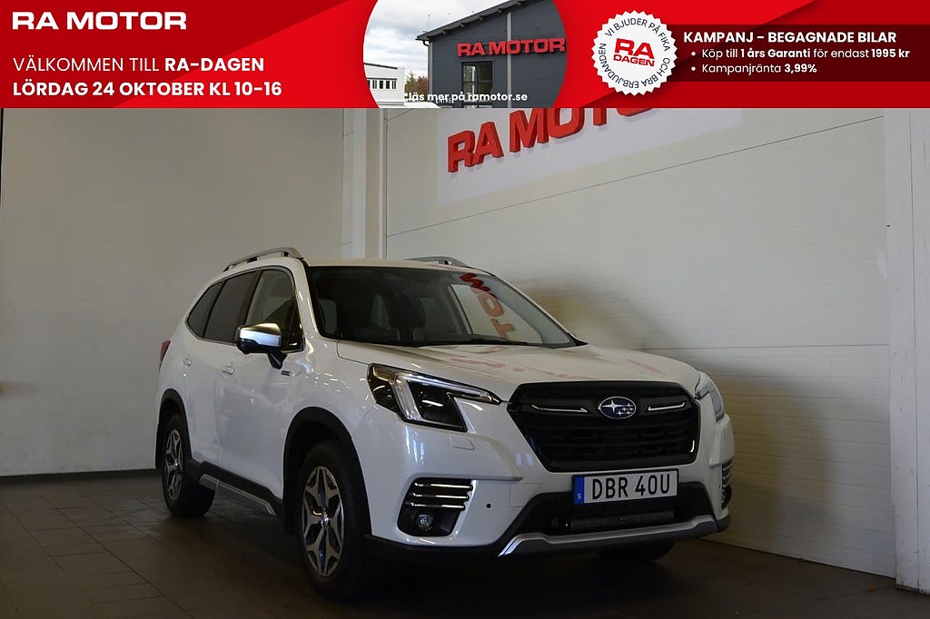 Subaru Forester 2,0i e-Boxer XFuel Active AWD Aut Extraljus Motor-v 2024