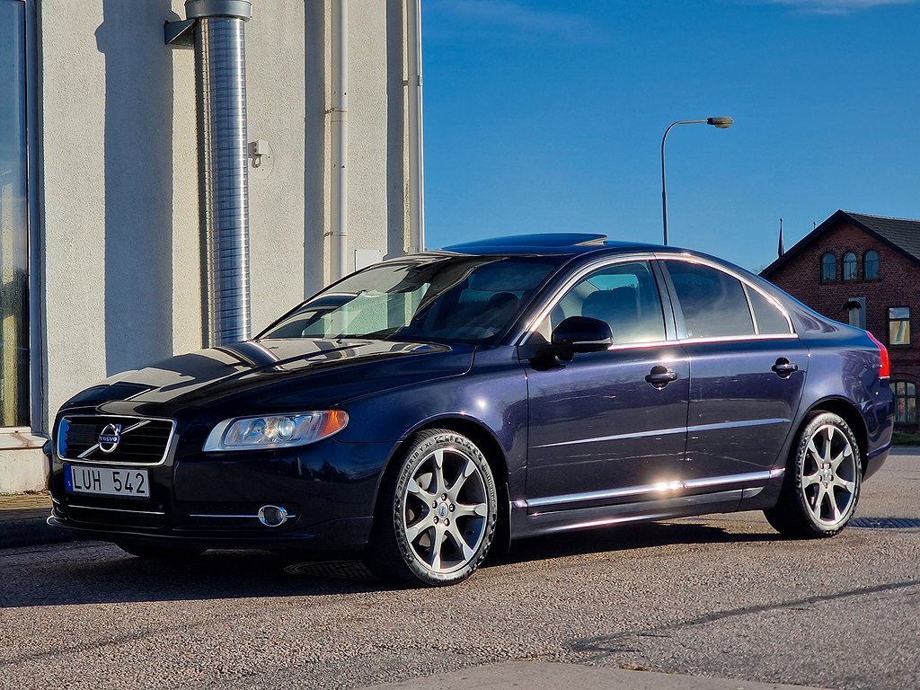 Volvo S80 D5 Geartronic Summum/Ny Serv/BLIS/Dragkrok/