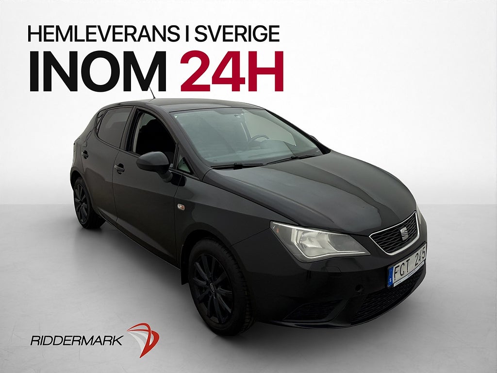 Seat Ibiza 1.2 TSI 86hk Style Farthållare P-Sensor Låg Skatt