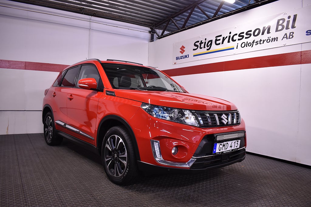 Suzuki Vitara 1.4T 4x4 Inclusive Automat/ Drag/ LED ramp/ Takvinge