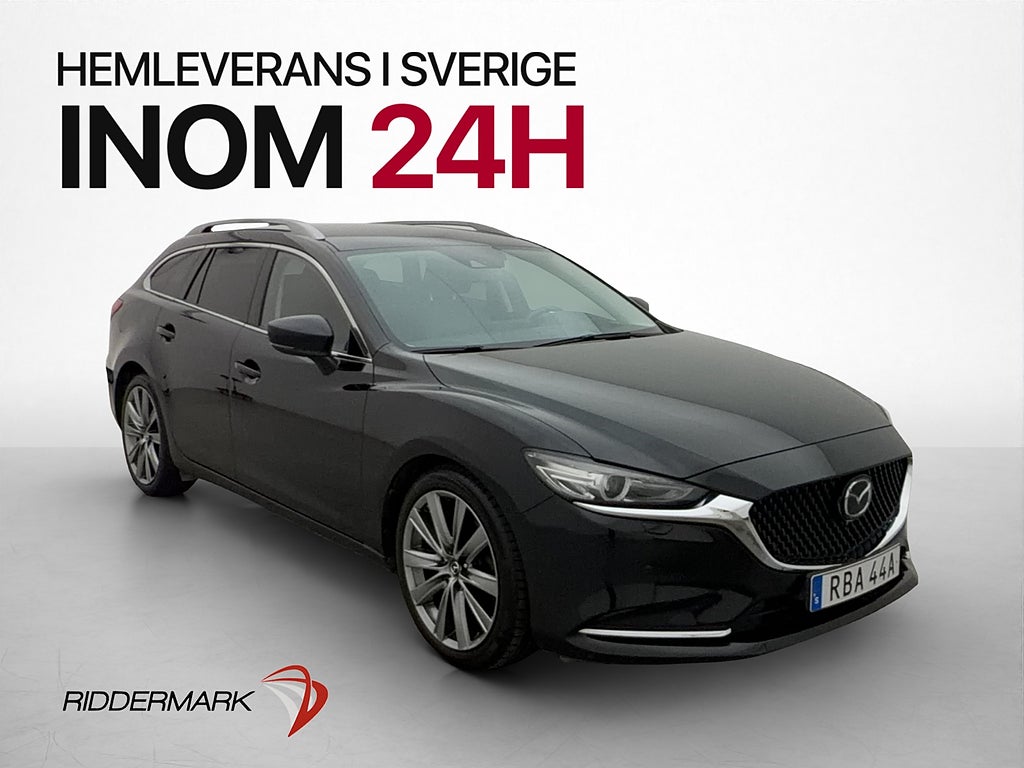 Mazda 6 2.2 SKYACTIV-D AWD 184hk Drag 360° kamera