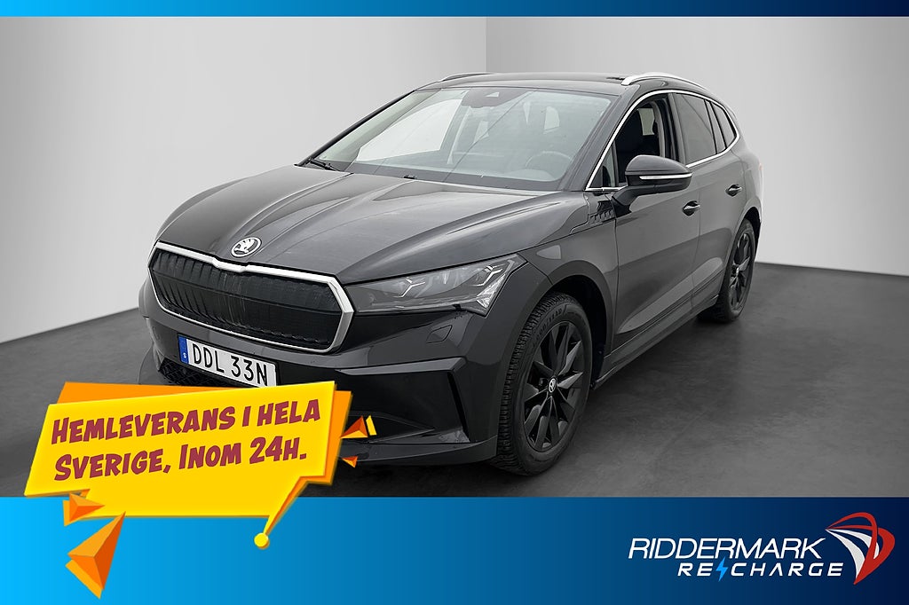 Skoda Enyaq iV 80 204hk Värm Skinn Kamera CarPlay Rattvärme
