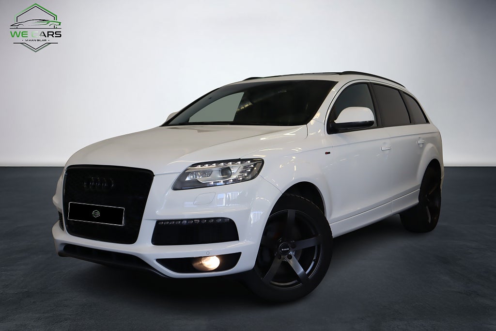 Audi Q7 3.0 TDI S-line Pano Drag Kamera 6-Sits Värmare 239hk 
