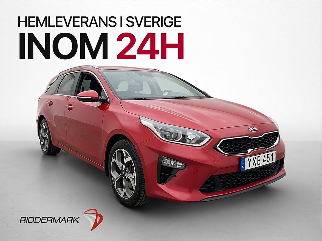 Kia Ceed SW 1.0 T-GDI 120hk Kamera CarPlay Rattvärme