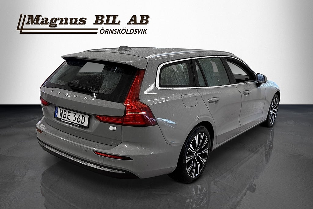 Volvo V60 Recharge T6 AWD Aut Core Edition Drag Kamera Navi V-hju miniatyr 3