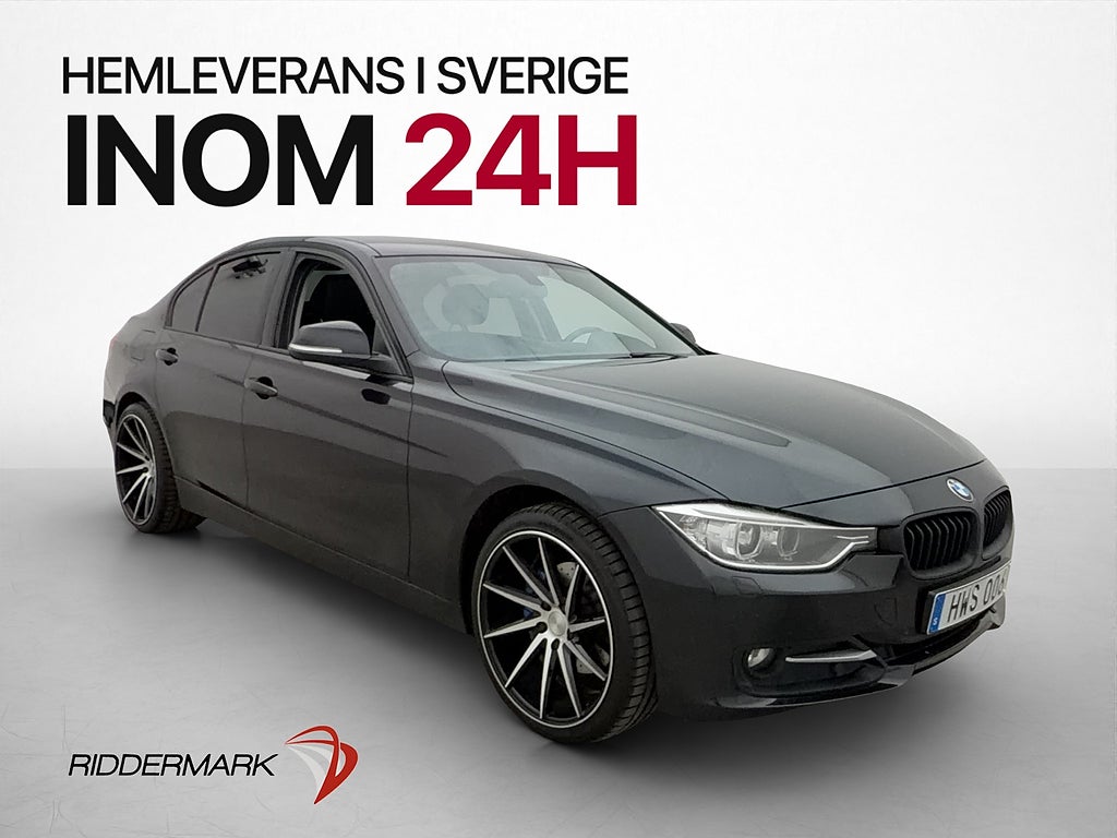 BMW 320 d Sport line Dragkrok Skinn Rattvärme Två-Brukare