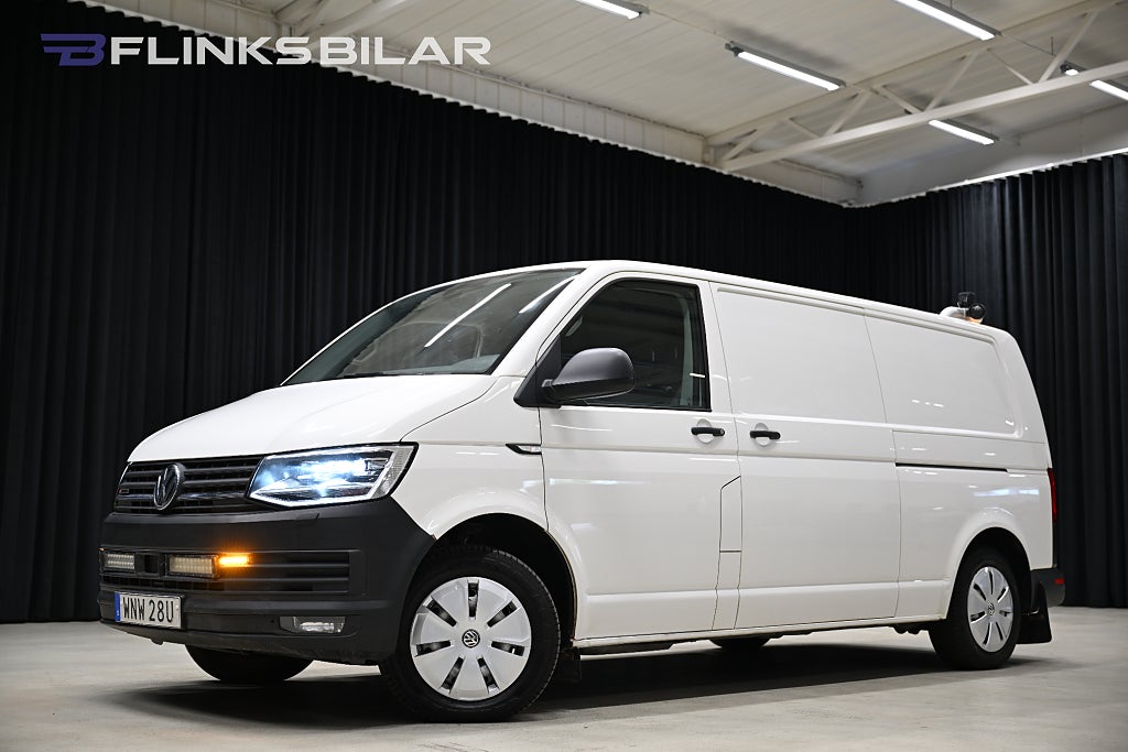 Volkswagen Transporter 4Motion 150HK L2|Servicebil|Dubbeldörr|Kompressor|SeUtr