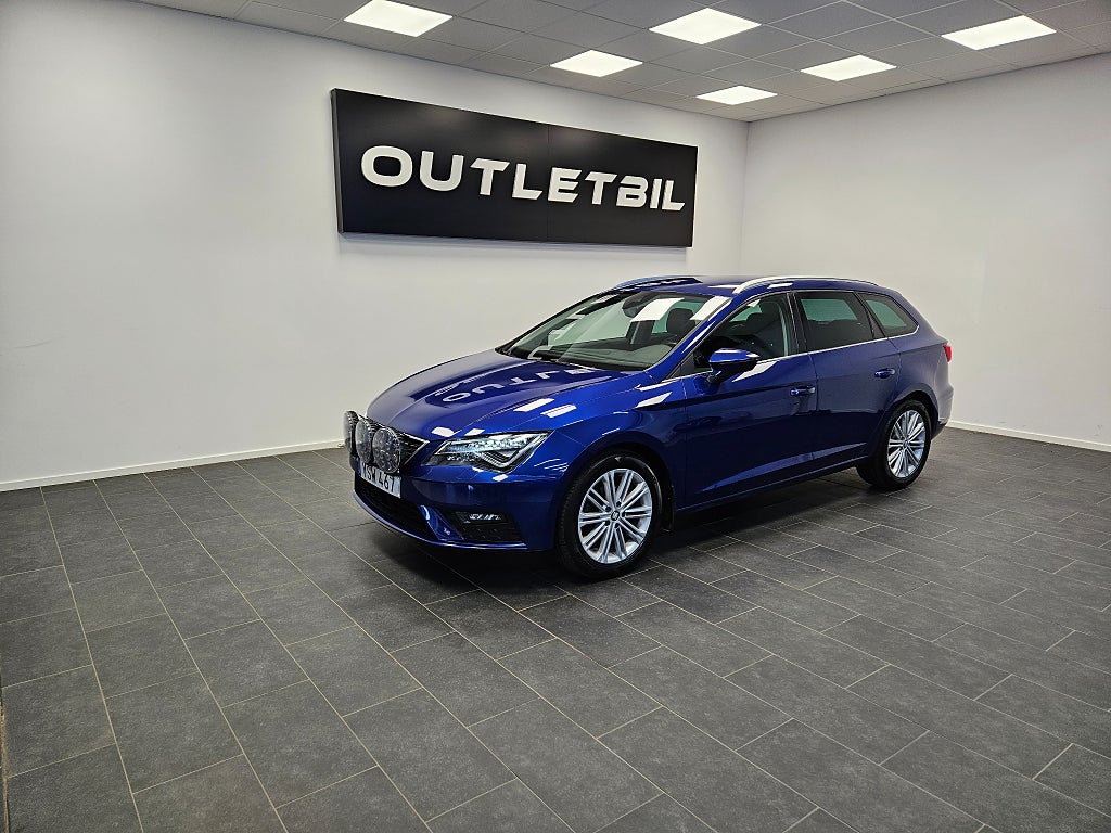 Seat Leon ST 1.4 TSI 150hk Xcellence Drag Backkamera LED
