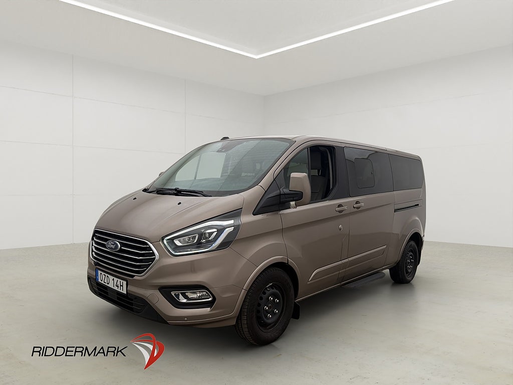 Ford Tourneo Custom Lång Titanium D-Värmare Kamera 9-Sits