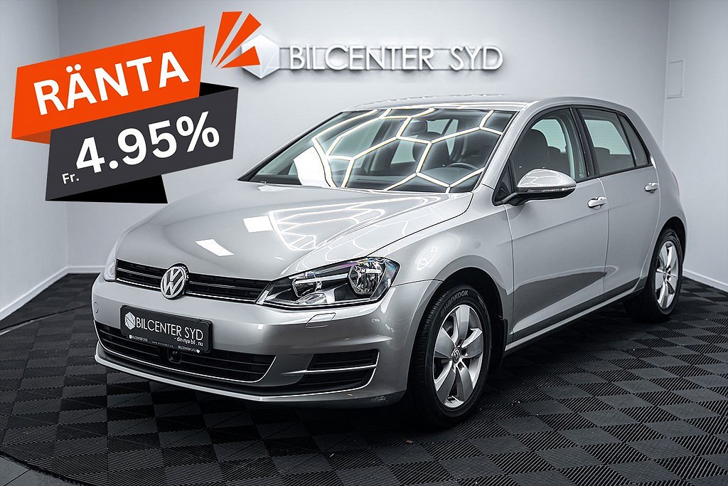 Volkswagen Golf 5-dörrar 1.2 TSIMasters|1-Ägare|Lågmilad|105hk|