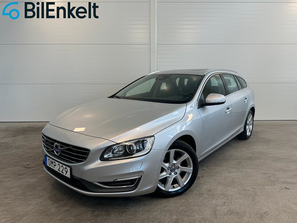 Volvo V60 D4 Summum PRO BLIS Taklucka D-Värme Drag 181hk 2014