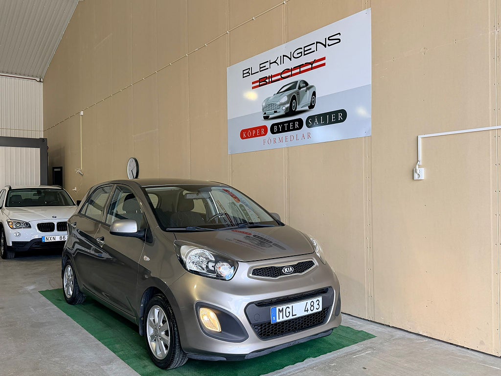 Kia Picanto 5-dörrar 1.0 MPI ECO Ny besiktad 