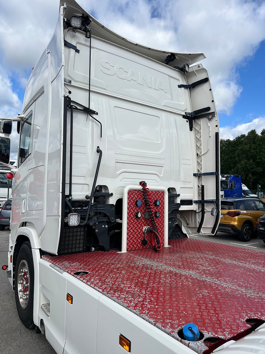 Scania R500 6x2 Dragbil Retarder, Klädd hytt, Full Boggie