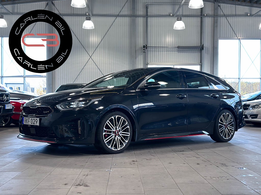 Kia ProCee'd GT 204hk T-GDI Nyservad JBL Drag GPS El-värmare