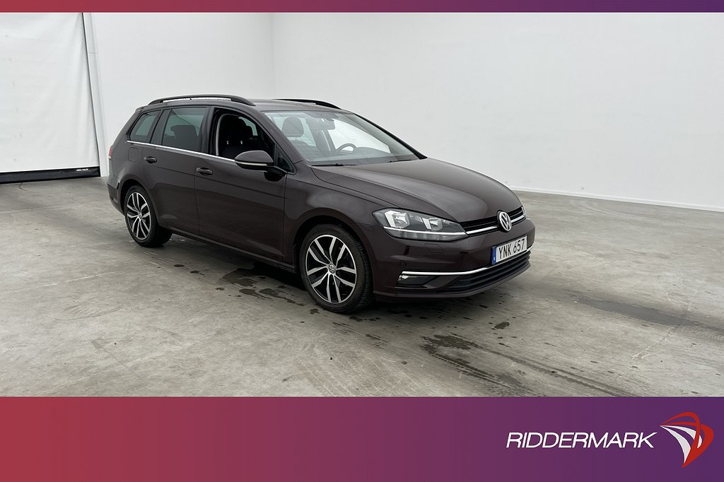 Volkswagen Golf 2.0 TDI 150hk Pluspaket Värmare Kamera Drag