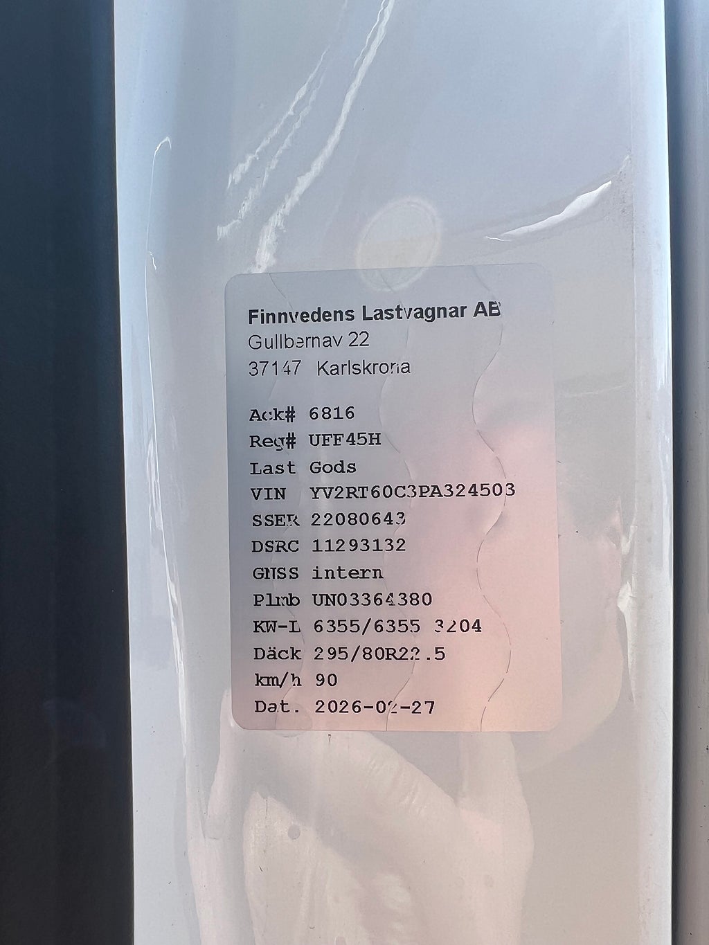 Volvo FH13 540 6x2 Containerede / Lösflaksbil, I-See