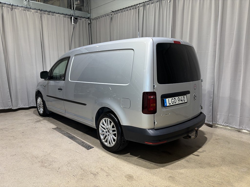 Volkswagen Caddy Maxi Van 2.0 TDI BlueMotion Drag Värmare Verkstadsinredning