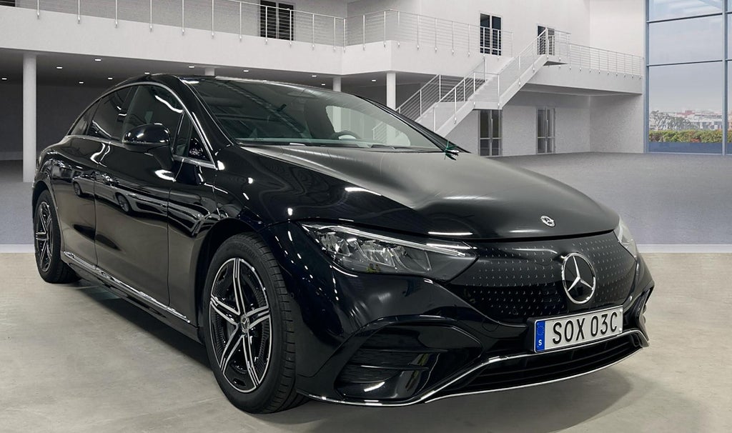 Mercedes-Benz EQE 350 4MATIC AMG Advancedpaket Plus Drag Glastak - bild 12