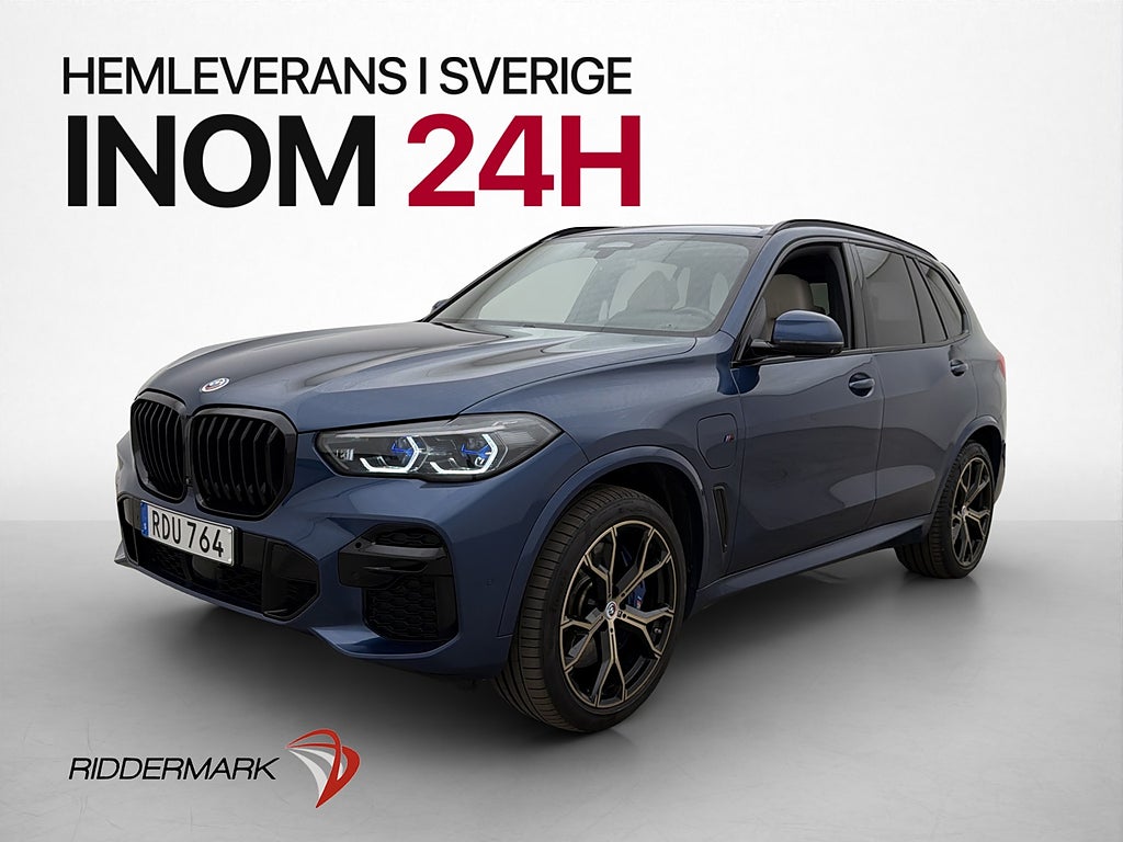 BMW X5 xDrive45e M Sport En-Bruk B&W Pano-Sky Luft Night 360
