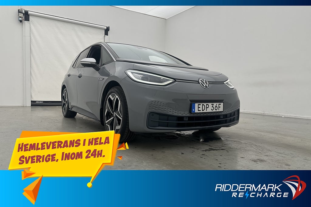 Volkswagen ID.3 Pro Performance 58 kWh 1st Edt Värm Kamera
